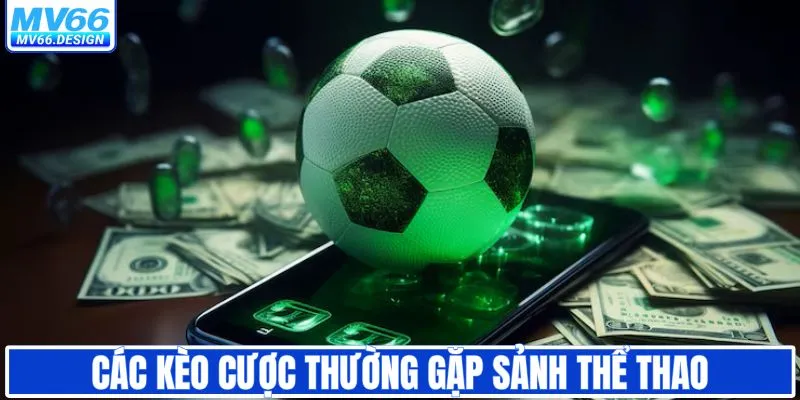Các kèo cược ăn khách tại sảnh thể thao